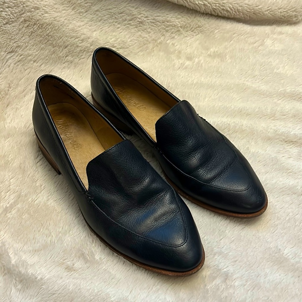 Madewell black Frances loafers